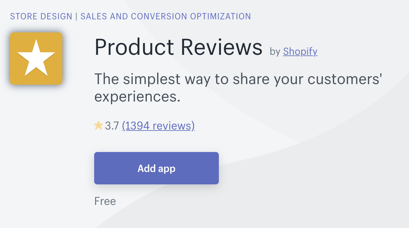 5 Best Shopify Product Review Apps Free Paid 2021 Entrepreneur Campfire