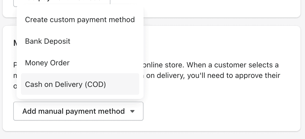 Shopify-Add-manual-payment-method