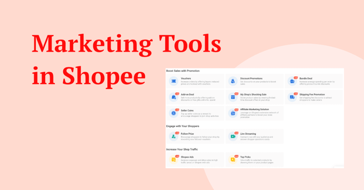 Marketing Tools in Shopee